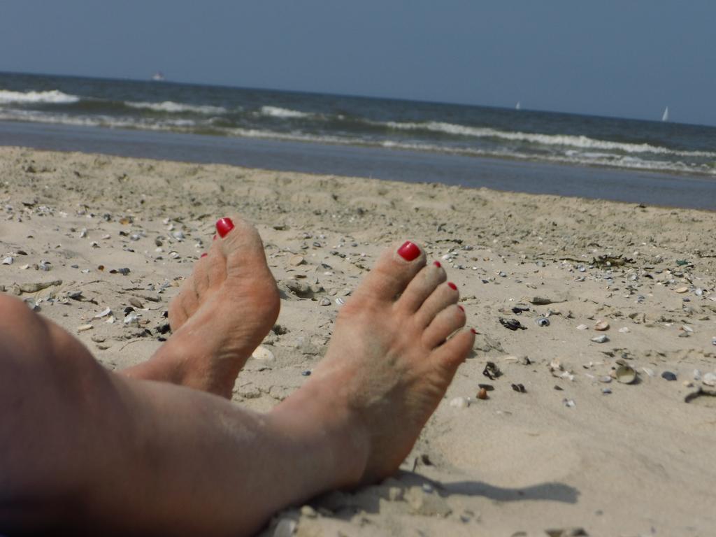 Ferienwohnung Strandhafer นอร์เดอร์ไน ภายนอก รูปภาพ